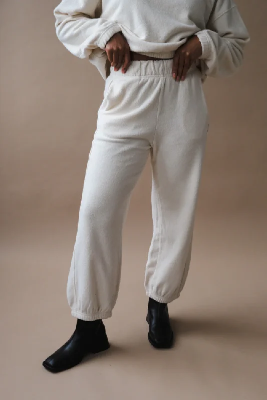 Weekend Discounts to Love COTTON TERRY BALLOON PANTS
