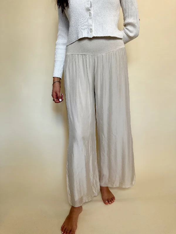 Now or Never SLOANE SILK PANT