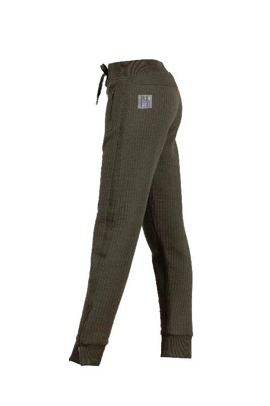 Can't Resist Camille Quilt Pants - Hunter Green