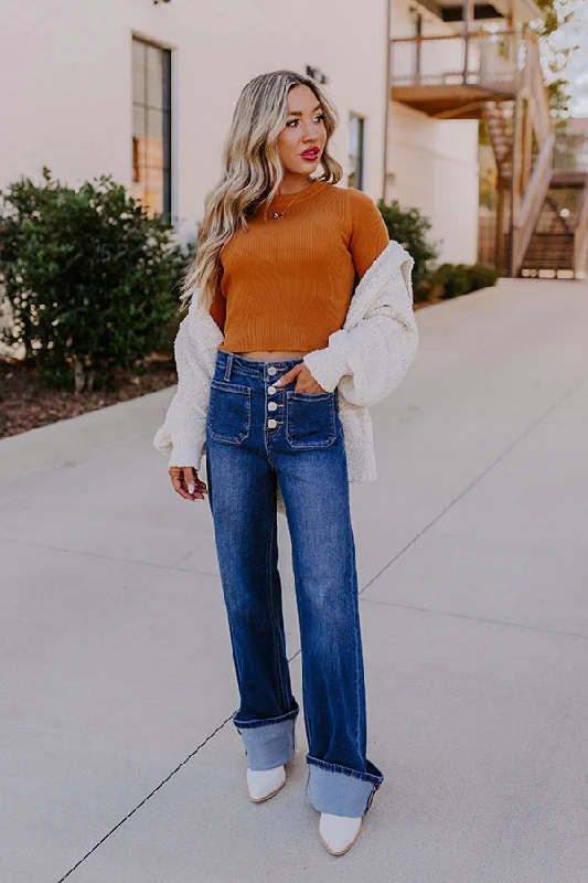 Weekend Deals to Make You Smile RISEN Winona High Waist Wide Leg Jean