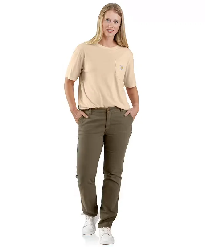 Daily Special Carhartt Women's Relaxed Fit Canvas Pant - Tarmac