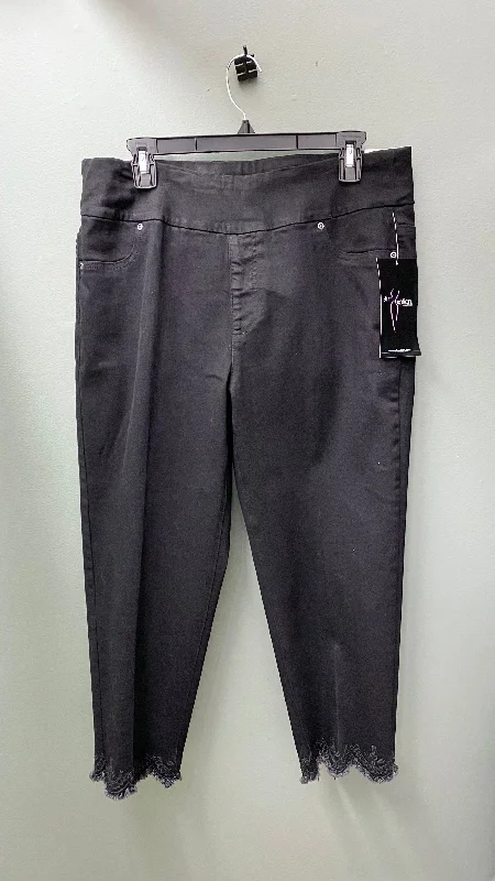 Instant Discount ** Slim-Sation Fringe Hem Pants