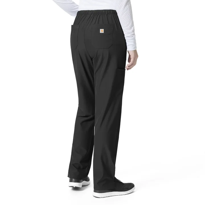 Crazy Savings C52106P - FLAT FRONT STRAIGHT LEG PANT - Petite