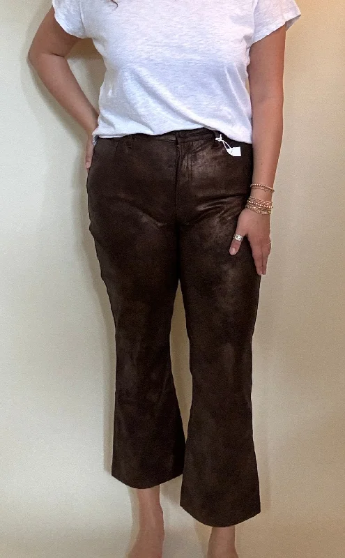 Weekend-Only Price Drops JEANNE SUPER HIGH RISE CROPPED FLARE