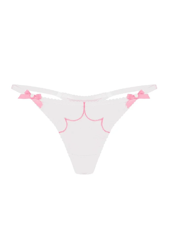 Lorna Thong (White / Pink)