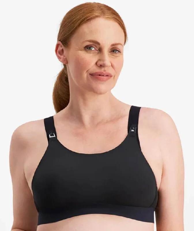 Berlei Life Maternity Active Crop Top Wire-free Bra - Black