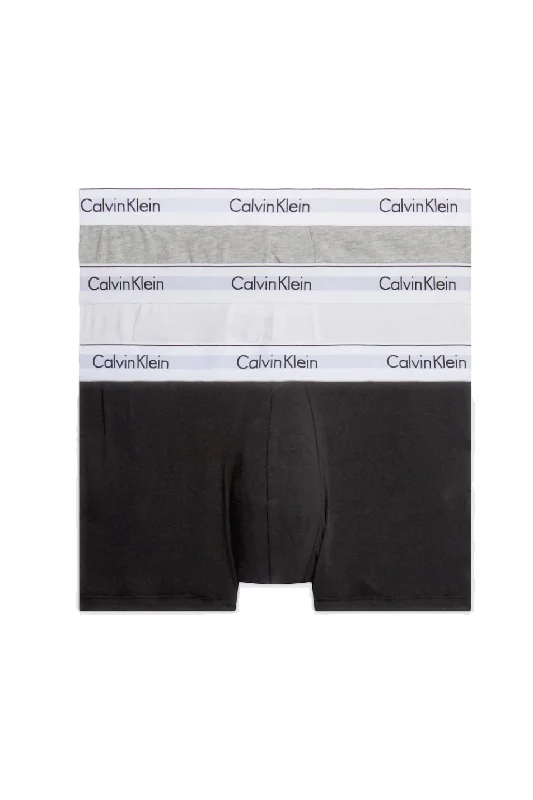 Calvin Klein 3 Pack Men's Modern Cotton Stretch Trunk