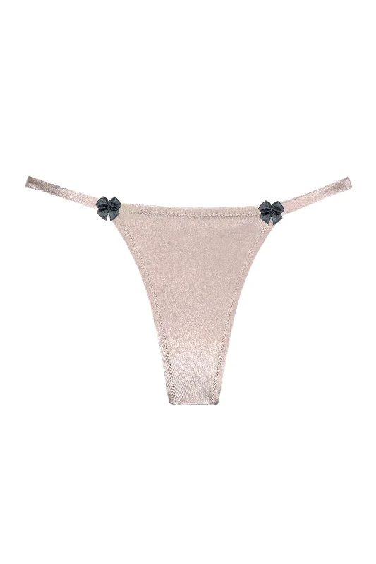 Joli Gloss pearl thongs