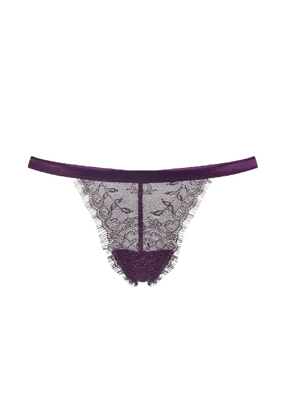 Villa Satine Mini Thong (Purple)