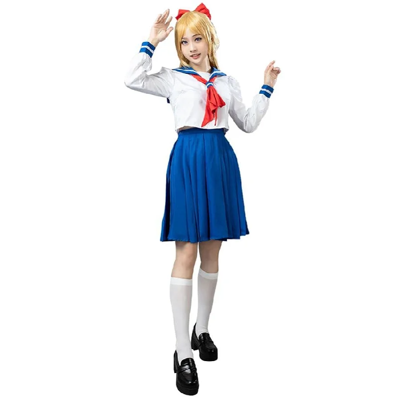 Amazing Value Sailor Crystal Sailor Venus Minako Aino Cosplay School Costume mp003719