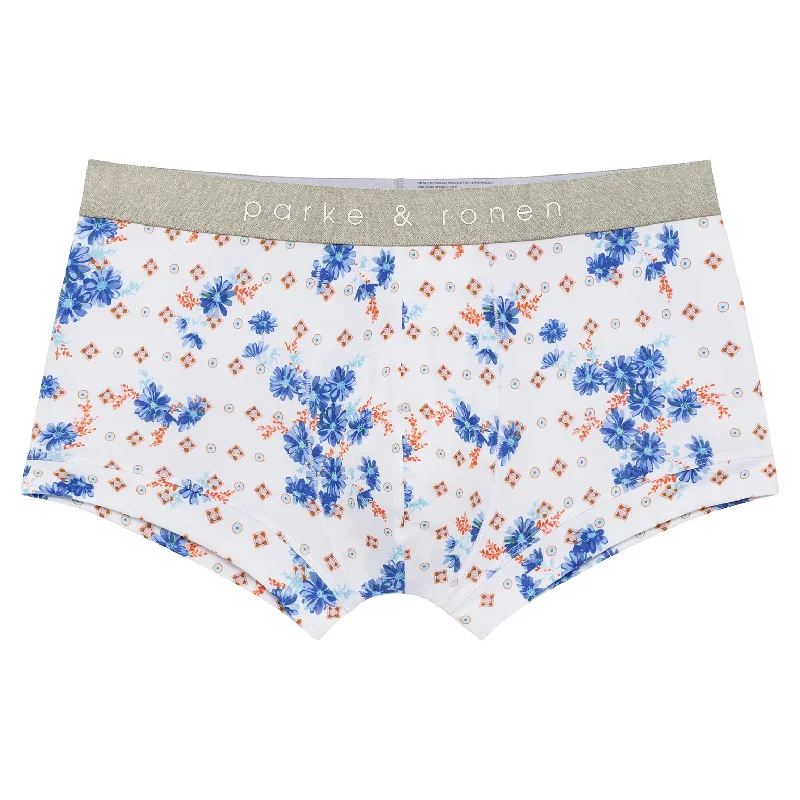 Posies Lapis Print Low Rise Trunk