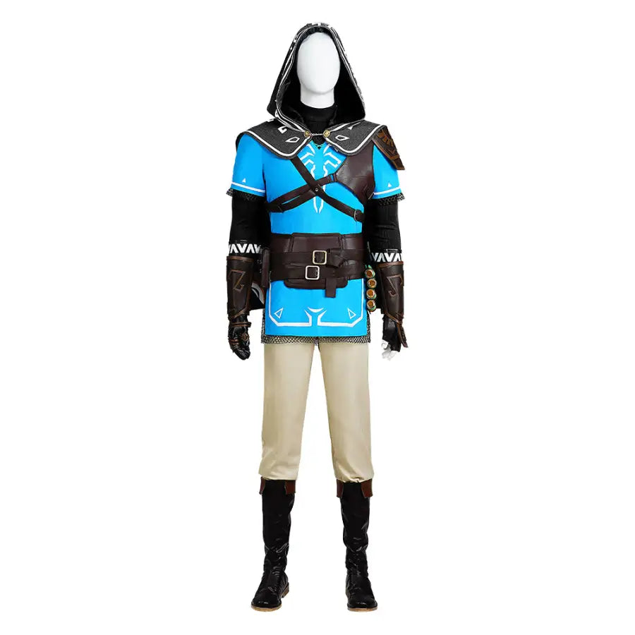 The Legend of Zelda: Tears of the Kingdom Link Cosplay Costume Upgraded Version C07302S