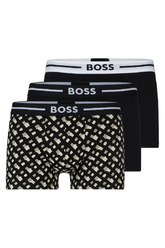 Boss 3 Pack Men's Bold Trunk