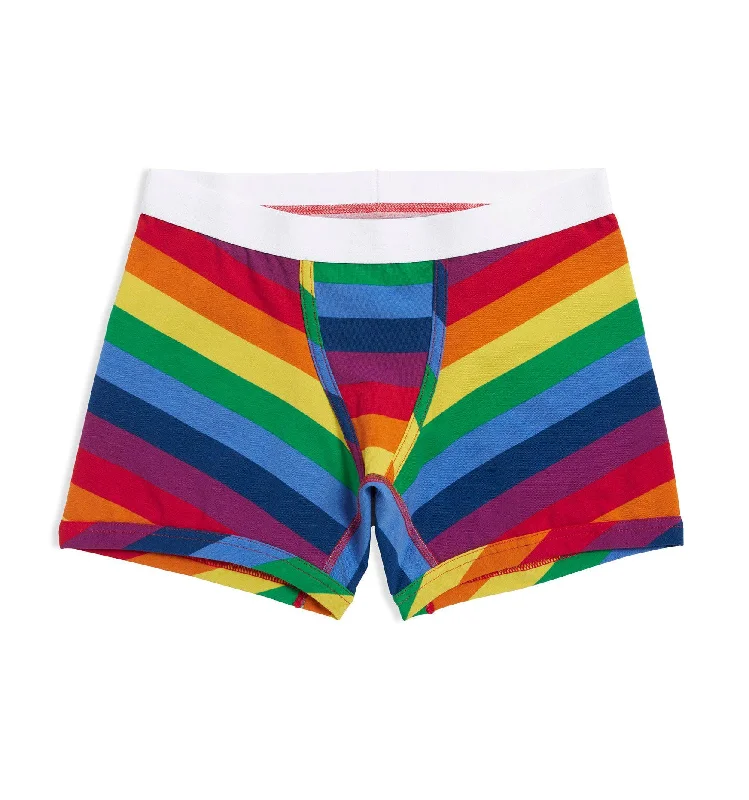 Savings Galore 4.5" Trunks - Rainbow Pride Stripes