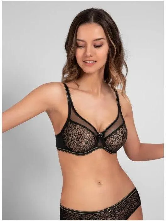 Savings Event Black Allure Full Cup Bra