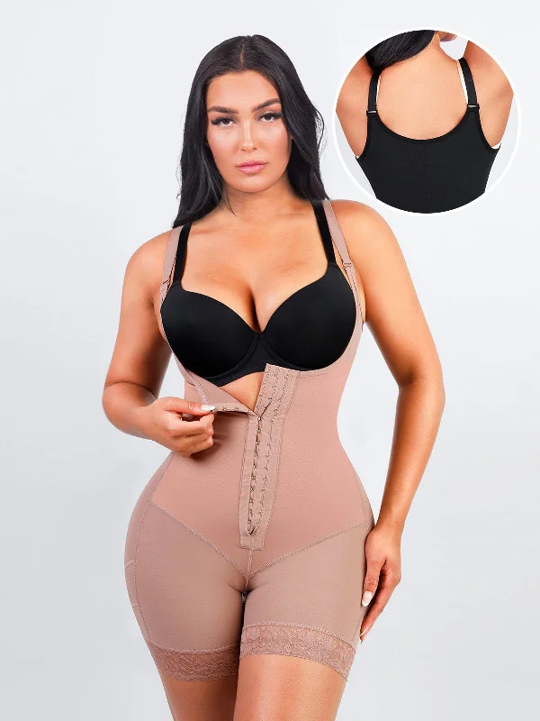 Felicia Short Powernet® - Core Sculpt Open Bust Shaping Bodysuit