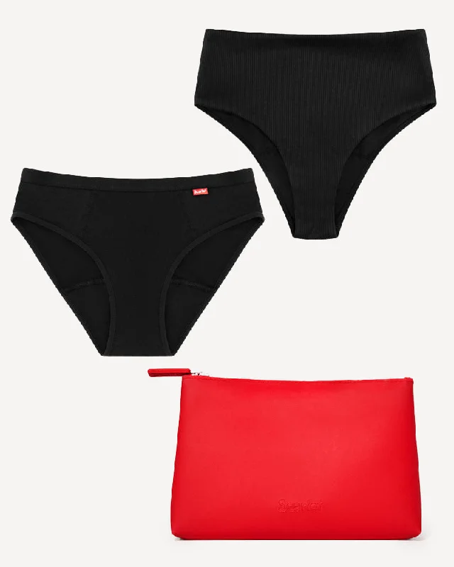 Sale Event Scarlet Period Brief + Swim BFFs Set